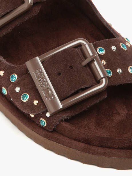 Sandalen Uit Leder Colors of california Bruin women CBIOW05N ander zicht 2