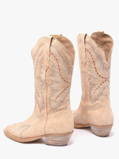 Santiago Laarzen Uit Leder Alpe Beige women 52171115 ander zicht 2