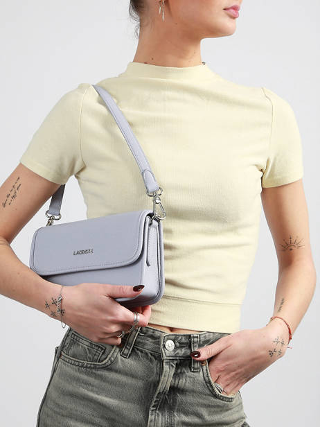 Schoudertas Elegance Lacoste Blauw elegance NF5147EG ander zicht 1