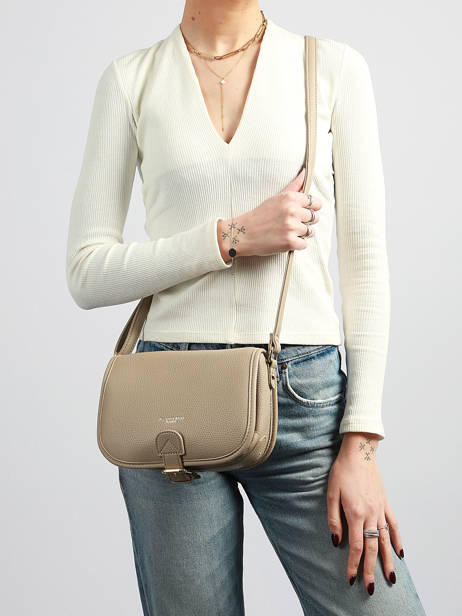 Cross Body Tas Grained Miniprix Beige grained F7532OR ander zicht 1