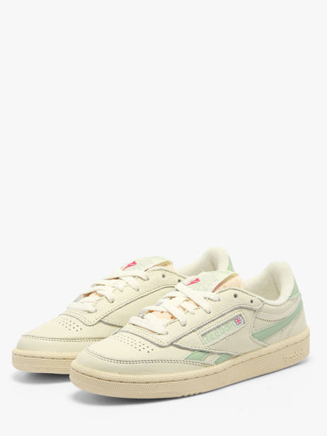 Sneakers Uit Leder Reebok Beige women 233957 ander zicht 1