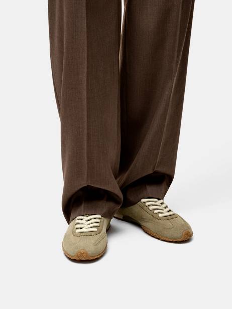 Sneakers Uit Leder Hoff Groen women 22561025 ander zicht 1