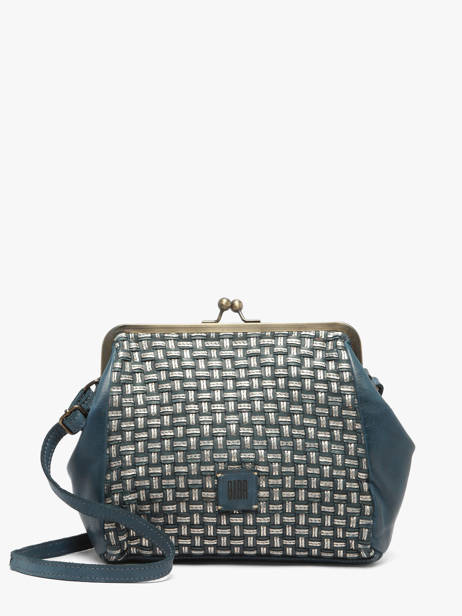 Cross Body Tas Heritage Leder Biba Blauw heritage KAB21L