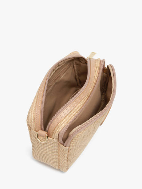 Cross Body Tas Mini Osier Italie Lancaster Beige mini osier italie 71 ander zicht 3