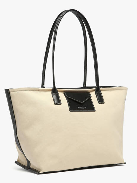 Schoudertas Canvas Kba Lancaster Beige canvas kba 50 ander zicht 1