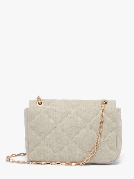 Cross Body Tas Moon Linnen Vanessa bruno Beige moon 70V40533 ander zicht 4