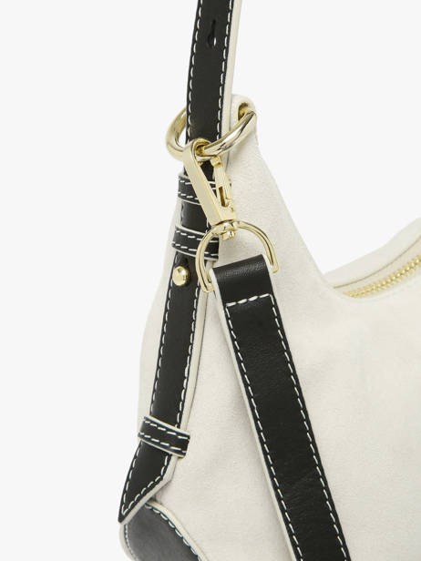 Cross Body Tas Sam Suède Leder Nathan baume Beige vogue 4 ander zicht 2