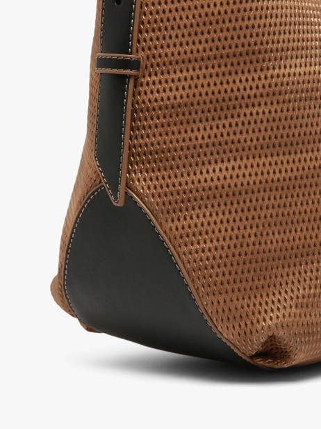 Schoudertas Carrie Texture Leder Nathan baume Bruin vogue 1TX ander zicht 2