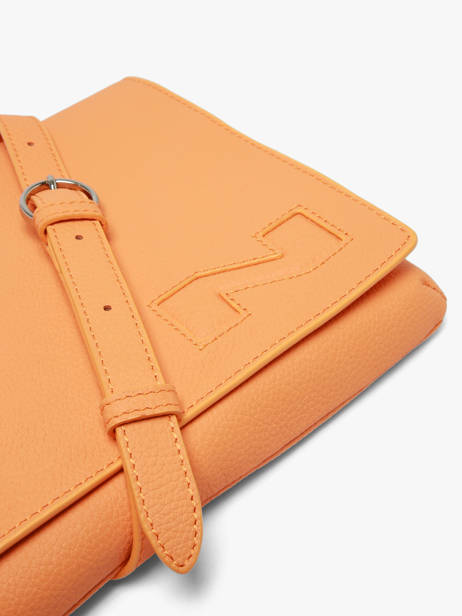 Cross Body Tas Brugge Leder Nathan baume Oranje n city 2 ander zicht 2