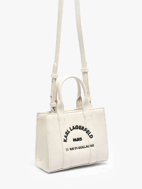 Xs Cross Body Tas Rsg Leder Karl lagerfeld Wit rsg B1W30042 ander zicht 1