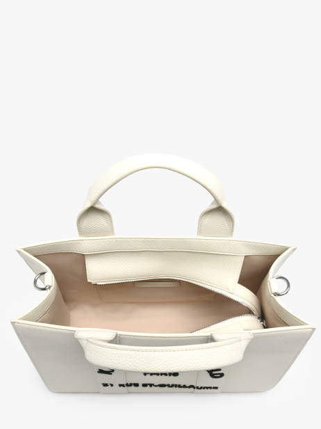 Handtas Rsg Leder Karl lagerfeld Wit rsg B1W30041 ander zicht 2