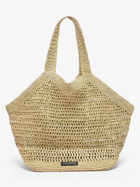 Schoudertas K Signature Nylon Karl lagerfeld Beige k signature B2W46068 ander zicht 3