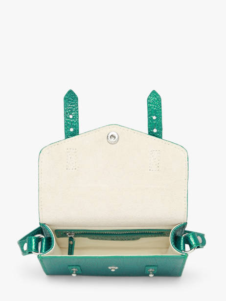 Cross Body Tas Mini Indispensable Star Leder Paul marius Blauw star MINISTA ander zicht 2