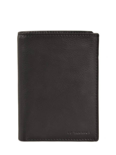 Verticale Portefeuille Gary Leder Le tanneur Zwart gary TRA3312