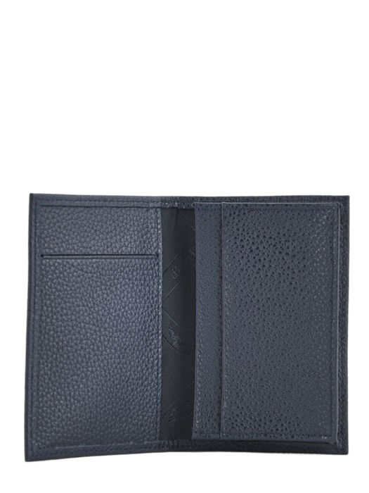 Longchamp Le foulonnÃ© Kredietkaarthouder Blauw
