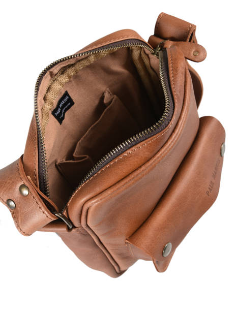 Cross Body Tas Paul marius Bruin vintage STMARC ander zicht 4