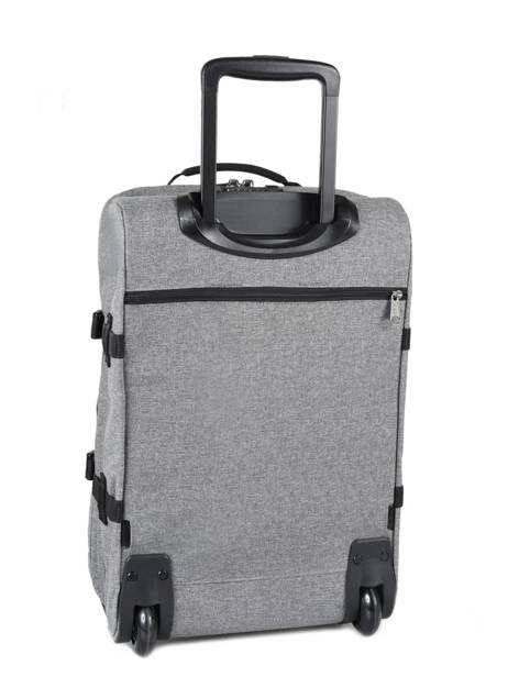 Handbagage Rugzak Eastpak Grijs authentic luggage K96L ander zicht 3