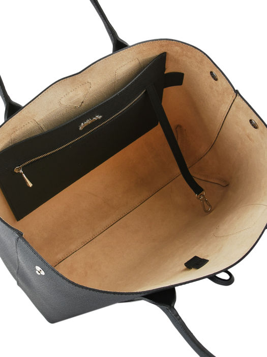Longchamp Roseau Schoudertas Zwart