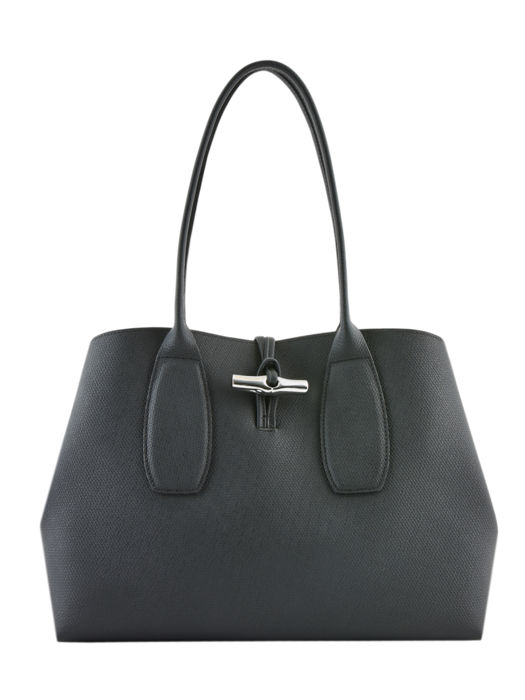 Longchamp Roseau Schoudertas Zwart