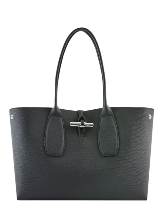 Longchamp Roseau Schoudertas Zwart