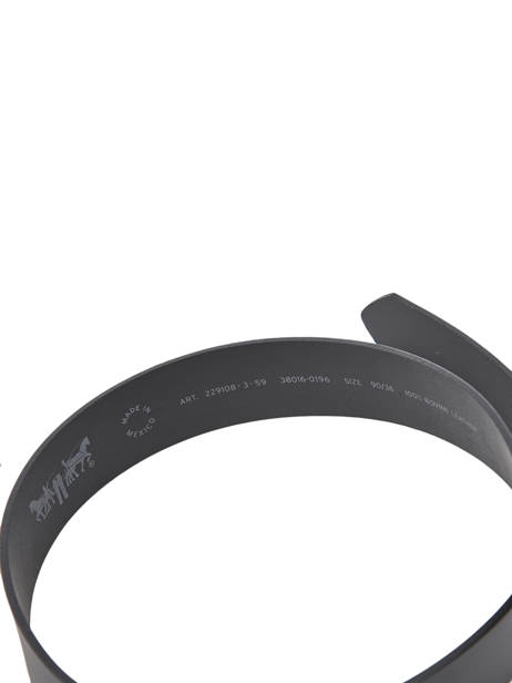 Herenriem Seine Levi's Zwart accessoires 229108 ander zicht 2