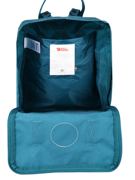 Rugzak Kånken 1 Compartiment Fjallraven Blauw kanken 23510 ander zicht 5