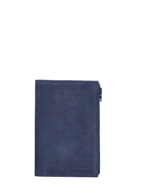 Portemonnee Etincelle Nubuck Leder Etrier Blauw etincelle nubuck EETN619