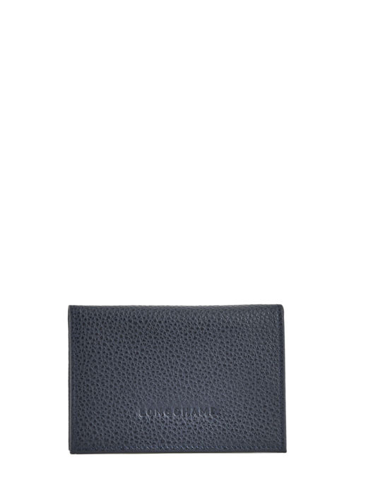 Longchamp Le foulonnÃ© Kredietkaarthouder Blauw