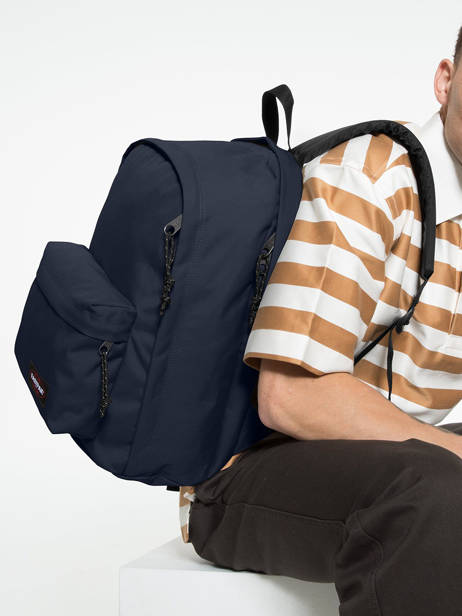Rugzak Back To Work + Pc 14'' Eastpak Blauw authentic K936 ander zicht 1