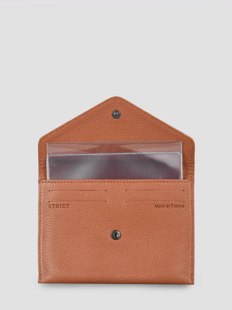 Documentenhouder Madras Leder Etrier Bruin madras EMAD054 ander zicht 1