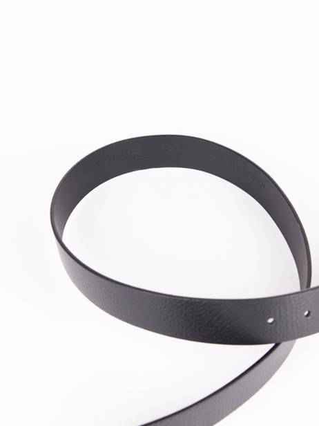 Herenriem Leder Tommy hilfiger Zwart belt AM0847Z ander zicht 3