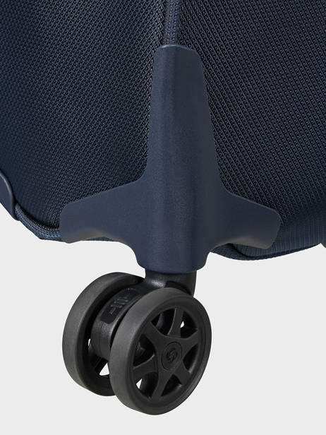 Soepele Reiskoffer Respark Samsonite Blauw respark KJ3007 ander zicht 3