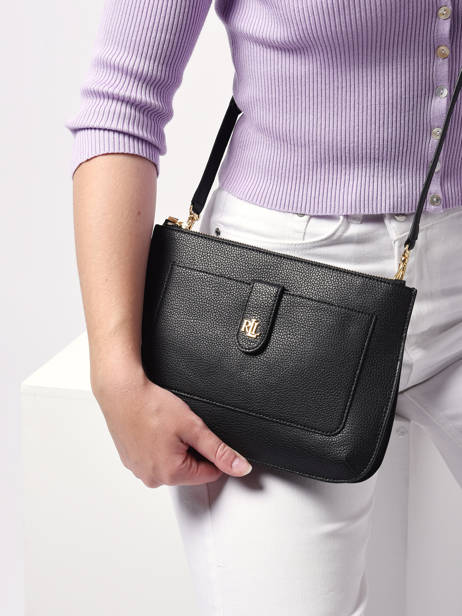 Cross Body Tas Jamey Leder Lauren ralph lauren merrimack 22419-22 ander zicht 1