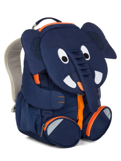 Rugzak Affenzahn Blauw large friends AFZ-FAL3 ander zicht 2