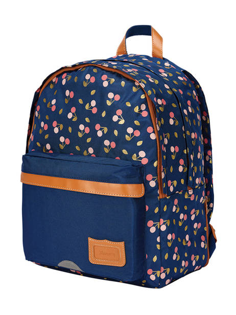Rugzak 2 Compartimenten Tann's Blauw les fantaisies f - 22-63242 ander zicht 2