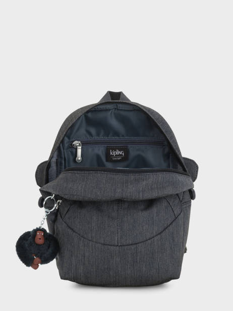 Mini Rugzak Kipling Blauw back to school KI4988 ander zicht 3