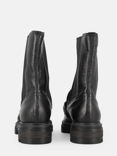 Boots Uit Leder Mjus Zwart accessoires 23202-22 ander zicht 4