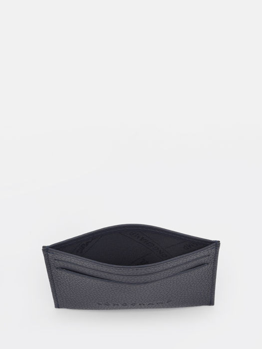 Longchamp Le foulonné Kredietkaarthouder Blauw