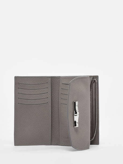 Longchamp Roseau Portefeuille Grijs