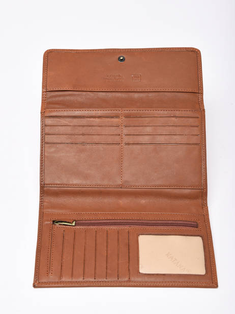 Portemonnee Leder Katana marina 753080 ander zicht 1