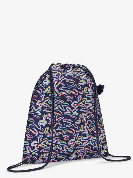 Sporttas Supertaboo Kipling Blauw back to school KI5637 ander zicht 3