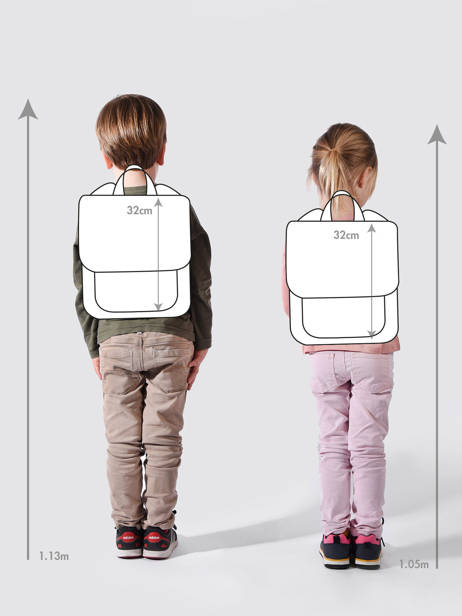 Mini Rugzak Pret Bruin buddies for life 3895 ander zicht 1