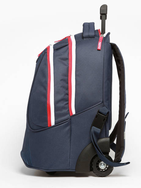 Rugzak Op Wieltjes 1 Compartiment Paris st germain Blauw psg 23AP204R ander zicht 2