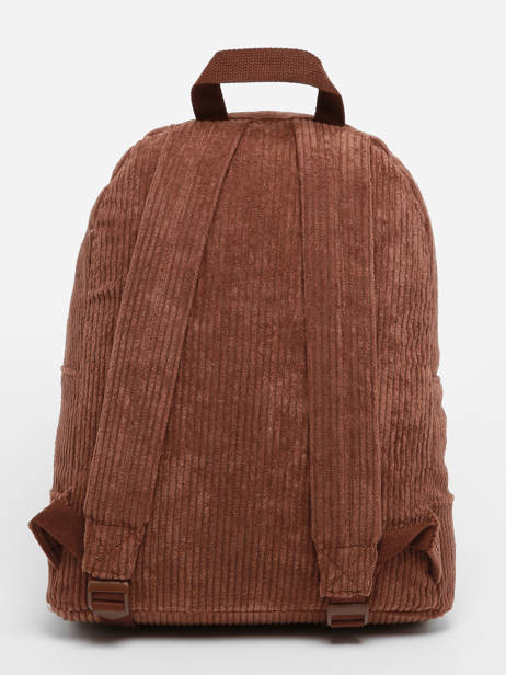 Rugzak 1 Compartiment Roxy Bruin back to school RJBP4653 ander zicht 3
