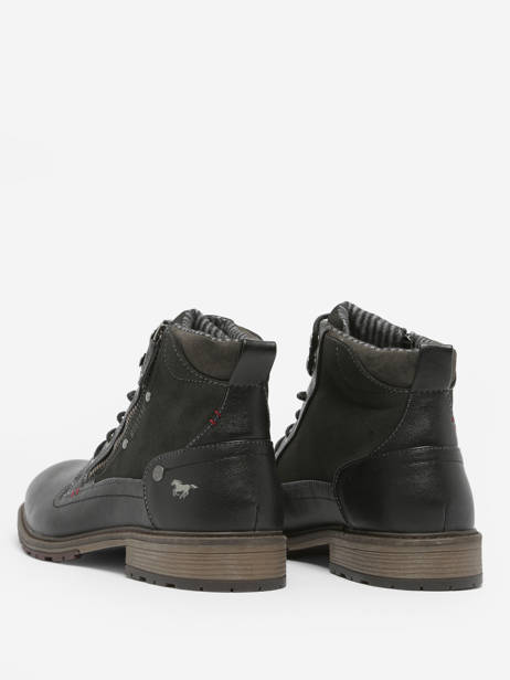 Enkellaarzen Mustang Zwart men 4140506 ander zicht 2