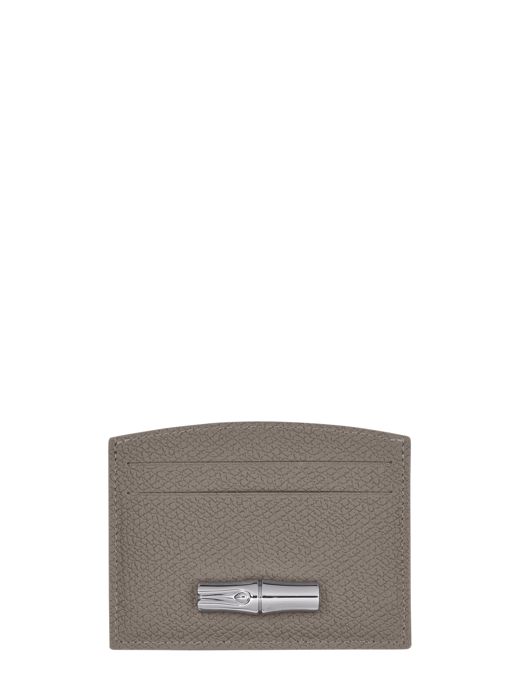 Longchamp Roseau Kredietkaarthouder Grijs